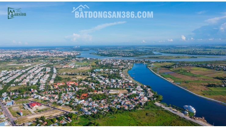 Chỉ từ 14.7tr/m² sở hữu lô nền biệt thự gần sông Thu Bồn, Hội An